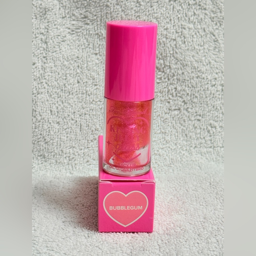 Too Faced Bubblegum Kissing Jelly Lip Oil/Gloss - NIB - Picture 2 of 3